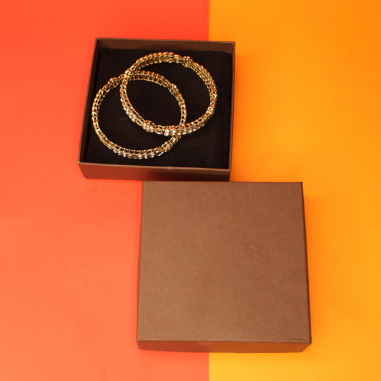 Custom Rigid Bangle Box (4"x4"x1.5") – Magnetic Flap Style