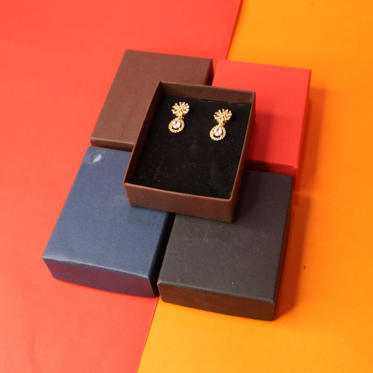 Custom Rigid Earring Box (3.25"x2.5"x1.5") – Top-Bottom Style
