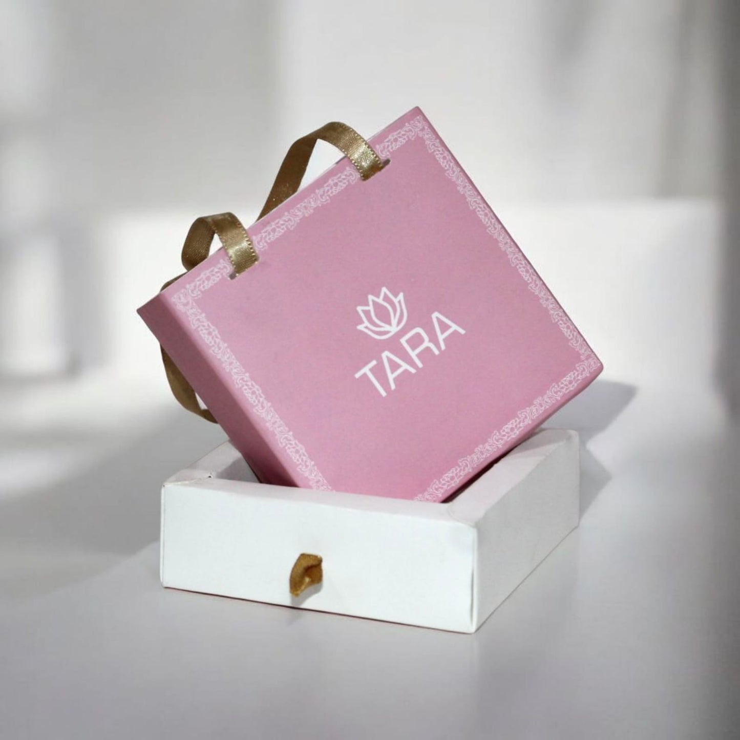 Custom Paper Sliding Bag Jewelery Box (4x4x1")